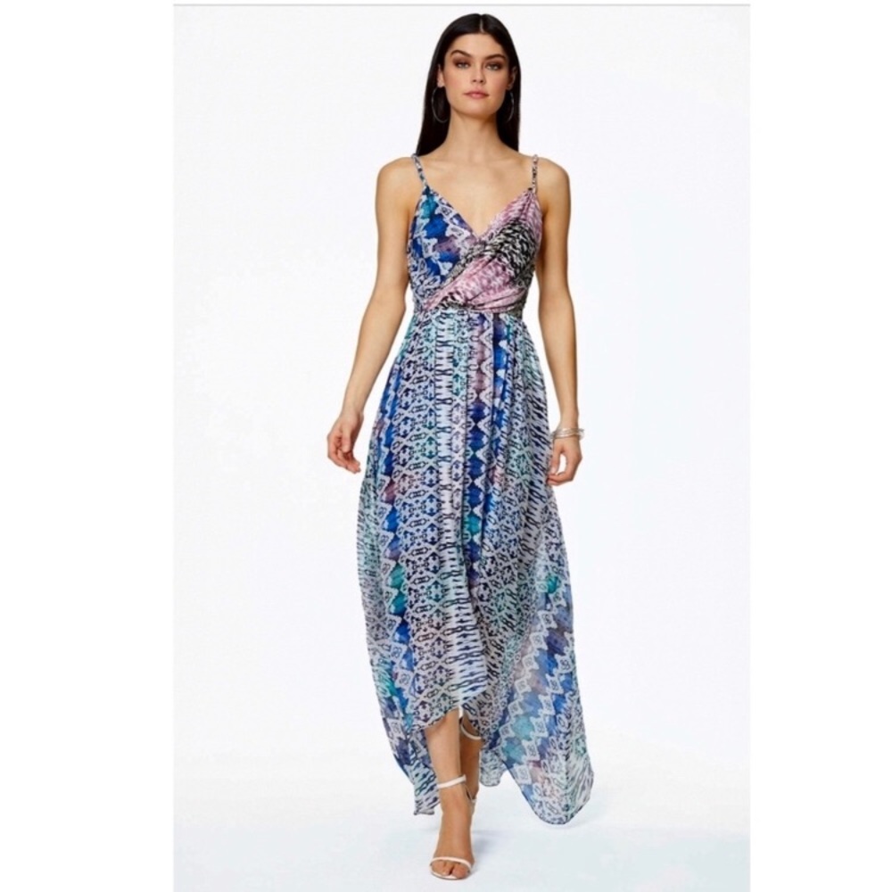 NWT Ramy Brook Fatima Silk Maxi Dress